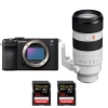 Sony A7CR Negro + FE 70-200mm f/2.8 GM OSS II + 2 SanDisk 32GB Extreme PRO UHS-II SDXC 300 MB/s|MCZ DIRECT