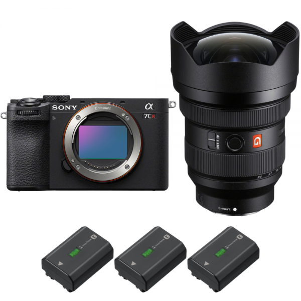 Sony A7CR Negro + FE 12-24mm f/2.8 GM + 3 Sony NP-FZ100 Sony Sony A7CR 5.817,00 € MCZ DIRECT
