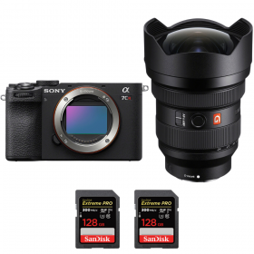 Sony A7CR Noir + FE 12-24mm f/2.8 GM + 2 SanDisk 128GB Extreme PRO UHS-II SDXC 300 MB/s-1