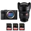 Sony A7CR Black + FE 12-24mm f/2.8 GM + 3 SanDisk 32GB Extreme PRO UHS-II SDXC 300 MB/s|MCZ DIRECT