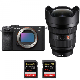 Sony A7CR Black + FE 12-24mm f/2.8 GM + 2 SanDisk 32GB Extreme PRO UHS-II SDXC 300 MB/s-1