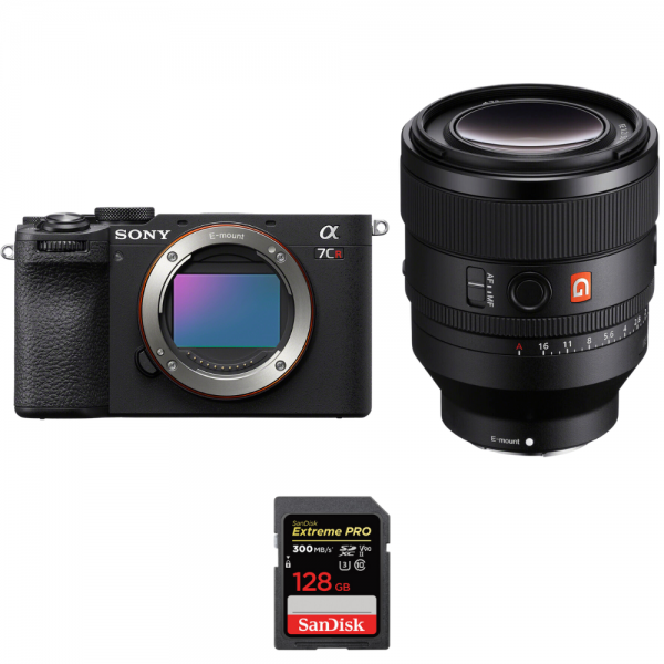 Sony A7CR Negro + FE 50mm f/1.2 GM + 1 SanDisk 128GB Extreme PRO UHS-II SDXC 300 MB/s Sony Sony A7CR 4.829,00 € MCZ DIRECT