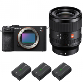 Sony A7CR Noir + FE 35mm f/1.4 GM + 3 Sony NP-FZ100-1