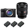 Sony A7CR Black + FE 35mm f/1.4 GM + 3 Sony NP-FZ100|MCZ DIRECT