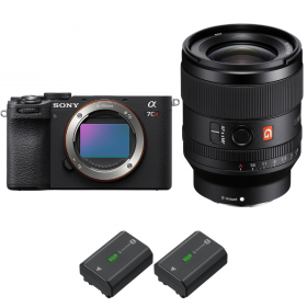 Sony A7CR Negro + FE 35mm f/1.4 GM + 2 Sony NP-FZ100-1