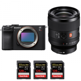 Sony A7CR Black + FE 35mm f/1.4 GM + 3 SanDisk 128GB Extreme PRO UHS-II SDXC 300 MB/s-1