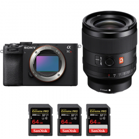 Sony A7CR Black + FE 35mm f/1.4 GM + 3 SanDisk 64GB Extreme PRO UHS-II SDXC 300 MB/s-1