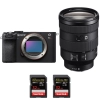 Sony A7CR Noir + FE 24-105mm f/4 G OSS + 2 SanDisk 32GB Extreme PRO UHS-II SDXC 300 MB/s - Appareil Photo Hybride|MCZ DIRECT