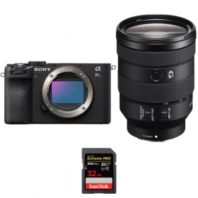 Sony A7CR Black + FE 24-105mm f/4 G OSS + 1 SanDisk 32GB Extreme PRO UHS-II SDXC 300 MB/s-1