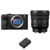 Sony A7CR Black + FE PZ 16-35mm f/4 G + 1 Sony NP-FZ100|MCZ DIRECT
