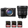 Sony A7CR Noir + FE PZ 16-35mm f/4 G + 3 SanDisk 64GB Extreme PRO UHS-II SDXC 300 MB/s - Appareil Photo Hybride|MCZ DIRECT