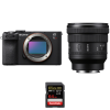 Sony A7CR Noir + FE PZ 16-35mm f/4 G + 1 SanDisk 64GB Extreme PRO UHS-II SDXC 300 MB/s - Appareil Photo Hybride|MCZ DIRECT