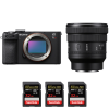 Sony A7CR Negro + FE PZ 16-35mm f/4 G + 3 SanDisk 32GB Extreme PRO UHS-II SDXC 300 MB/s|MCZ DIRECT