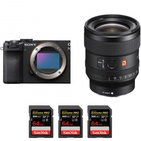 Sony A7CR Negro + FE 24mm f/1.4 GM + 3 SanDisk 64GB Extreme PRO UHS-II SDXC 300 MB/s-1