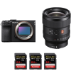 Sony A7CR Black + FE 24mm f/1.4 GM + 3 SanDisk 64GB Extreme PRO UHS-II SDXC 300 MB/s|MCZ DIRECT