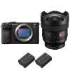 Sony A7CR Negro + FE 14mm f/1.8 GM + 2 Sony NP-FZ100|MCZ DIRECT