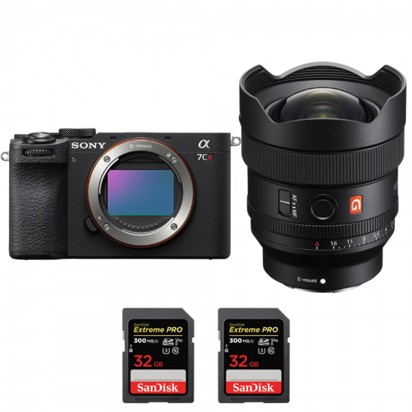 Sony A7CR Noir + FE 14mm f/1.8 GM + 2 SanDisk 32GB Extreme PRO UHS-II SDXC 300 MB/s-1