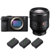Sony A7CR Noir + FE 85mm f/1.4 GM + 3 Sony NP-FZ100 - Appareil Photo Hybride|MCZ DIRECT