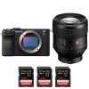Sony A7CR Negro + FE 85mm f/1.4 GM + 3 SanDisk 128GB Extreme PRO UHS-II SDXC 300 MB/s|MCZ DIRECT