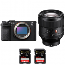 Sony A7CR Negro + FE 85mm f/1.4 GM + 2 SanDisk 32GB Extreme PRO UHS-II SDXC 300 MB/s-1