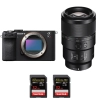 Sony A7CR Negro + FE 90mm f/2.8 Macro G OSS + 2 SanDisk 32GB Extreme PRO UHS-II SDXC 300 MB/s|MCZ DIRECT