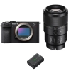 Sony A7CR Negro + FE 90mm f/2.8 Macro G OSS + 1 Sony NP-FZ100|MCZ DIRECT