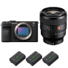Sony A7CR Black + FE 50mm f/1.4 GM + 3 Sony NP-FZ100|MCZ DIRECT