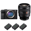 Sony A7CR Noir + FE 50mm f/1.4 GM + 3 Sony NP-FZ100 - Appareil Photo Hybride|MCZ DIRECT