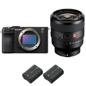 Sony A7CR Negro + FE 50mm f/1.4 GM + 2 Sony NP-FZ100-1