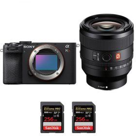 Sony A7CR Noir + FE 50mm f/1.4 GM + 2 SanDisk 256GB Extreme PRO UHS-II SDXC 300 MB/s-1