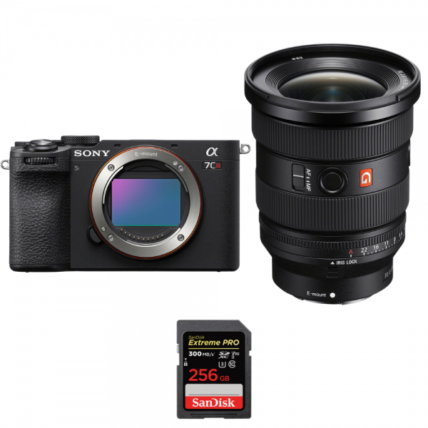 Sony A7CR Negro + FE 16-35mm f/2.8 GM II + 1 SanDisk 256GB Extreme PRO UHS-II SDXC 300 MB/s|MCZ DIRECT