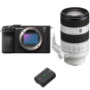 Sony A7CR Black + FE 70-200mm f/4 Macro G OSS II + 1 Sony NP-FZ100|MCZ DIRECT