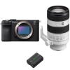 Sony A7CR Noir + FE 70-200mm f/4 Macro G OSS II + 1 Sony NP-FZ100 - Appareil Photo Hybride|MCZ DIRECT