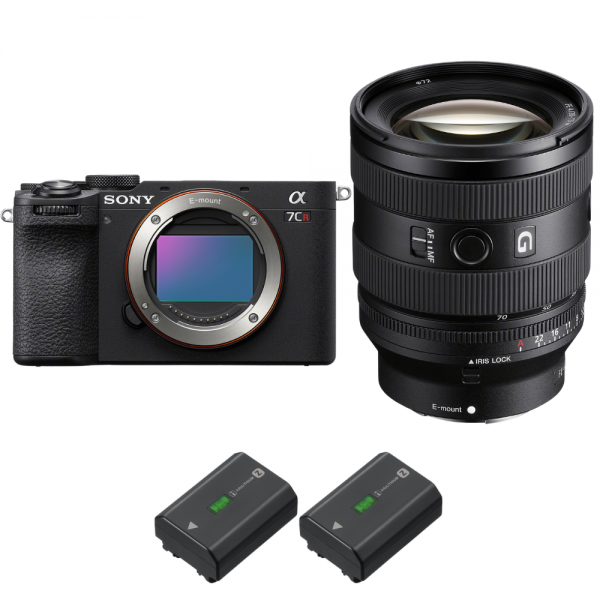 Sony A7CR Negro + FE 20-70mm f/4 G + 2 Sony NP-FZ100|MCZ DIRECT