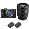 Sony A7CR Noir + FE 20-70mm f/4 G + 2 Sony NP-FZ100 - Appareil Photo Hybride|MCZ DIRECT