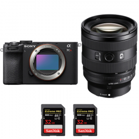 Sony A7CR Noir + FE 20-70mm f/4 G + 2 SanDisk 32GB Extreme PRO UHS-II SDXC 300 MB/s-1