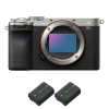 Sony A7CR Silver + 2 Sony NP-FZ100 - Appareil Photo Hybride|MCZ DIRECT