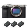 Sony A7CR Silver + 3 Sony NP-FZ100|MCZ DIRECT