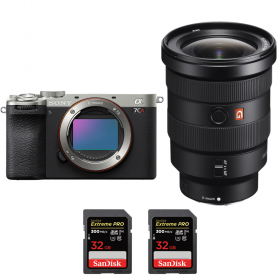 Sony A7CR Silver + FE 16-35mm f/2.8 GM + 2 SanDisk 32GB Extreme PRO UHS-II SDXC 300 MB/s-1