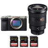 Sony A7CR Silver + FE 16-35mm f/2.8 GM + 3 SanDisk 128GB Extreme PRO UHS-II SDXC 300 MB/s|MCZ DIRECT