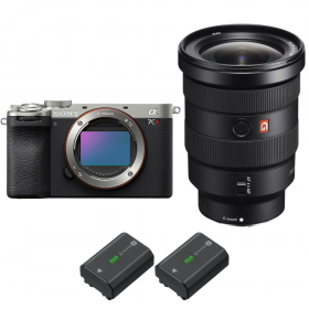 Sony A7CR Silver + FE 16-35mm f/2.8 GM + 2 Sony NP-FZ100-1
