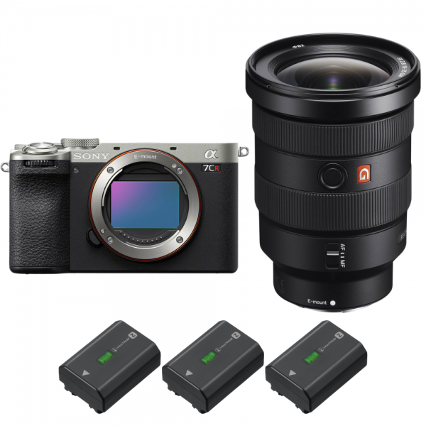 Sony A7CR Silver + FE 16-35mm f/2.8 GM + 3 Sony NP-FZ100 Sony Sony A7CR 3.708,00 € MCZ DIRECT