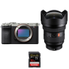 Sony A7CR Silver + FE 12-24mm f/2.8 GM + 1 SanDisk 32GB Extreme PRO UHS-II SDXC 300 MB/s - Appareil Photo Hybride|MCZ DIRECT