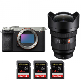 Sony A7CR Silver + FE 12-24mm f/2.8 GM + 3 SanDisk 64GB Extreme PRO UHS-II SDXC 300 MB/s-1