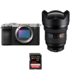 Sony A7CR Silver + FE 12-24mm f/2.8 GM + 1 SanDisk 256GB Extreme PRO UHS-II SDXC 300 MB/s - Appareil Photo Hybride|MCZ DIRECT