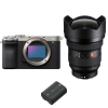 Sony A7CR Silver + FE 12-24mm f/2.8 GM + 1 Sony NP-FZ100 - Appareil Photo Hybride|MCZ DIRECT