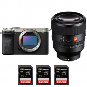 Sony A7CR Silver + FE 50mm f/1.2 GM + 3 SanDisk 32GB Extreme PRO UHS-II SDXC 300 MB/s-1