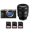 Sony A7CR Silver + FE 50mm f/1.2 GM + 3 SanDisk 32GB Extreme PRO UHS-II SDXC 300 MB/s - Appareil Photo Hybride|MCZ DIRECT