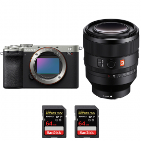 Sony A7CR Silver + FE 50mm f/1.2 GM + 2 SanDisk 64GB Extreme PRO UHS-II SDXC 300 MB/s-1