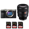 Sony A7CR Silver + FE 50mm f/1.2 GM + 3 SanDisk 256GB Extreme PRO UHS-II SDXC 300 MB/s|MCZ DIRECT